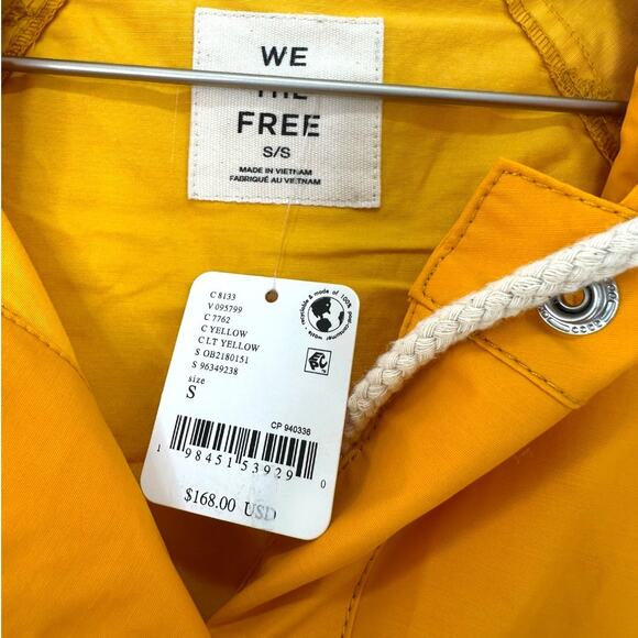 NWT Free People We The Free Seafarer Raincoat Size Small - Picture 2 of 14